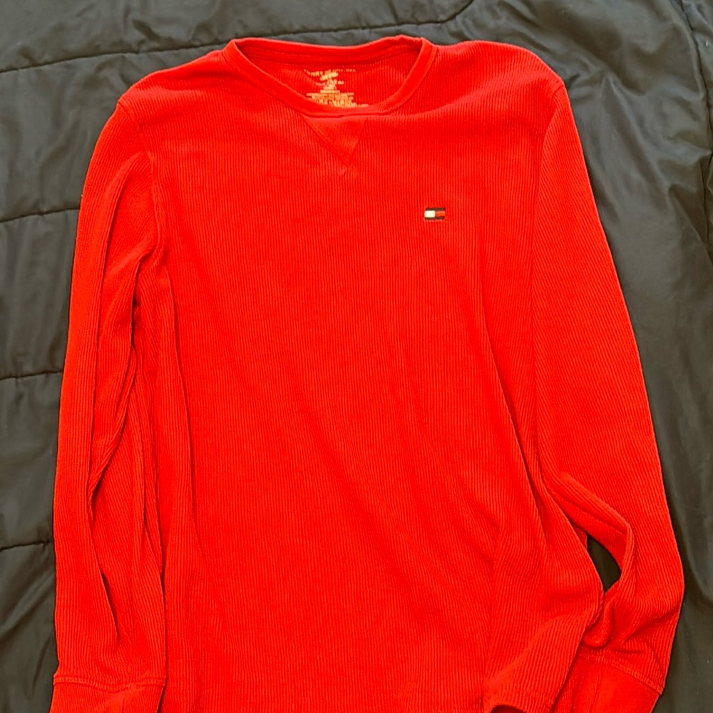Tommy Hilfiger red sweater